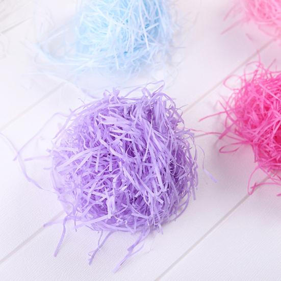 100 г Перерабатываемая гофрированная бумага Широко используется Цветной DIY Декоративный материал для наполнения коробок для ежедневного использования