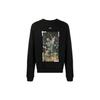 OFF WHITE FW20 Свитшоты Мужские Черный Круглый Вырез Умеренный Обычный OMBA025F20FLE0121001