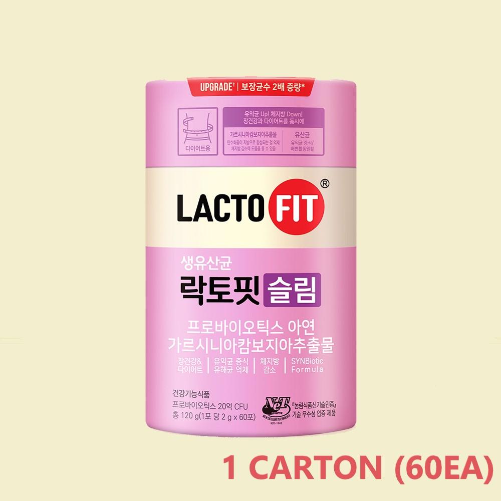 LACTOFIT SLIM PROBIOTICS SUPPLEMENT Value Pack 60ea / CARTON
