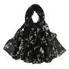 180cm Long Shawl Chiffon Printing Pashmina Elegant Wrap Hijab  for Woman