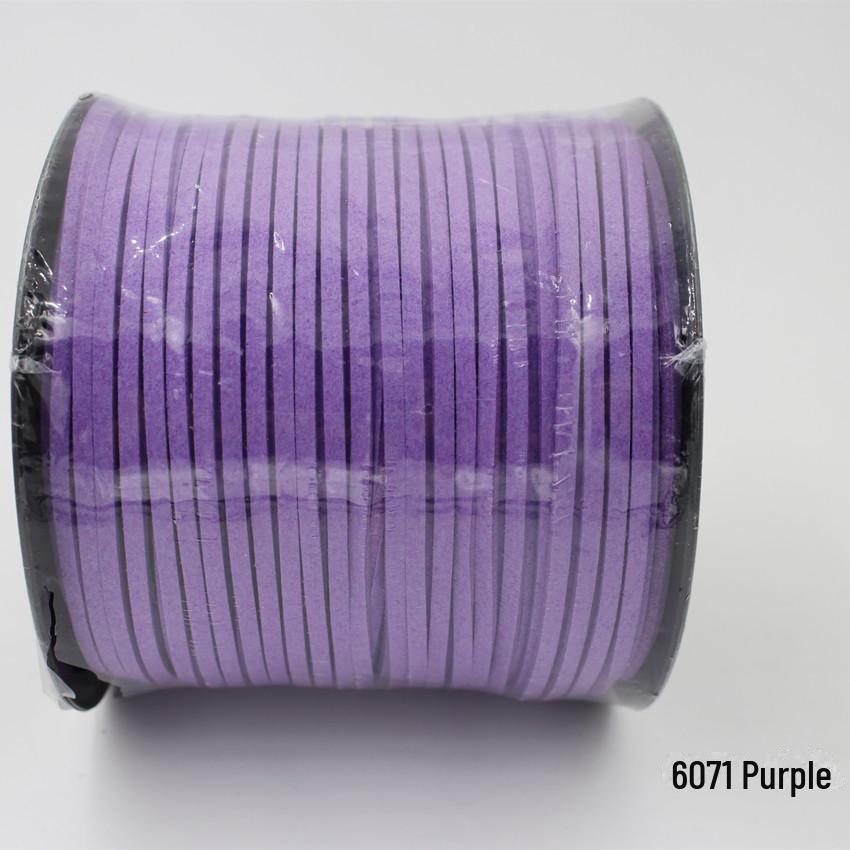 Корейская бархатная плетеная кожаная веревка для браслетов и ожерелий своими руками