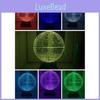 3d Death Led Illuminated Night Light Lamp 7 Color Home Decoration