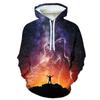 New 3D Galaxy Space Printing Popular Sweatshirt Four Seasons Men's And Women's Kids Fashion Original Ceded Street Hoodie