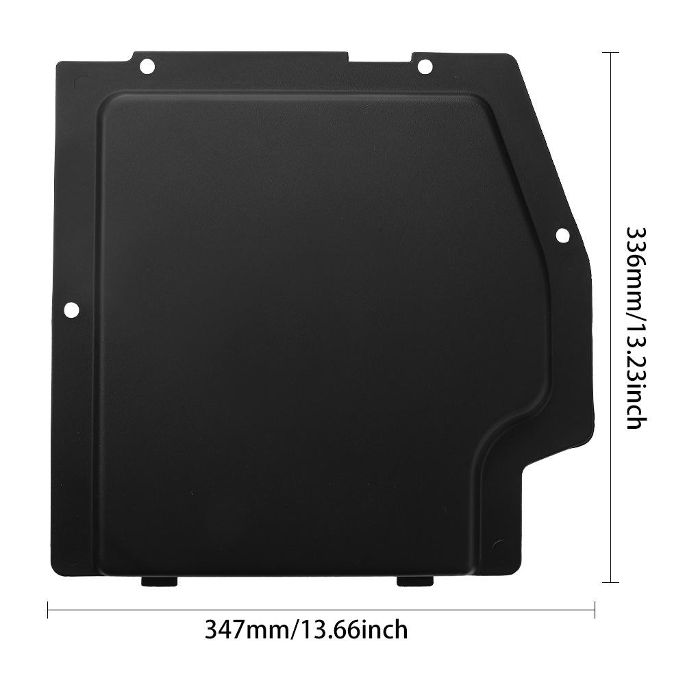 Black Plastic Battery Cover Plate Fit For Can-Am Maverick X3 / X3 MAX 2017-2025