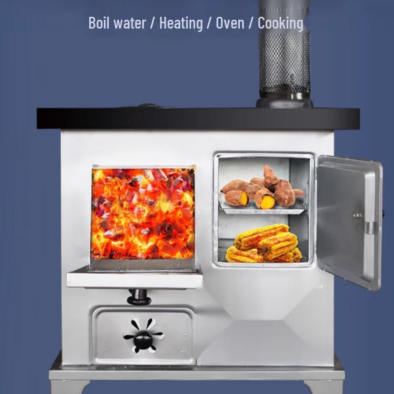Beifu Portable Wood & Coal Heating Stove with Oven