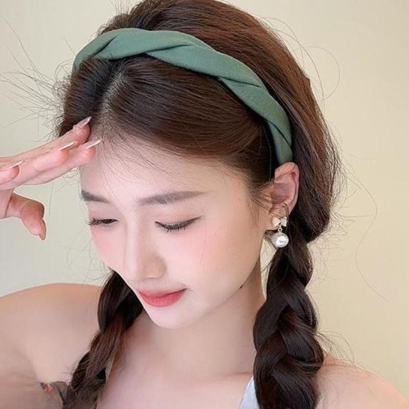 Headband New Face Wash Non-slip Headband Wide Edge Headgear Simple Girls Women Headwear Hair Styling Tools Accessories