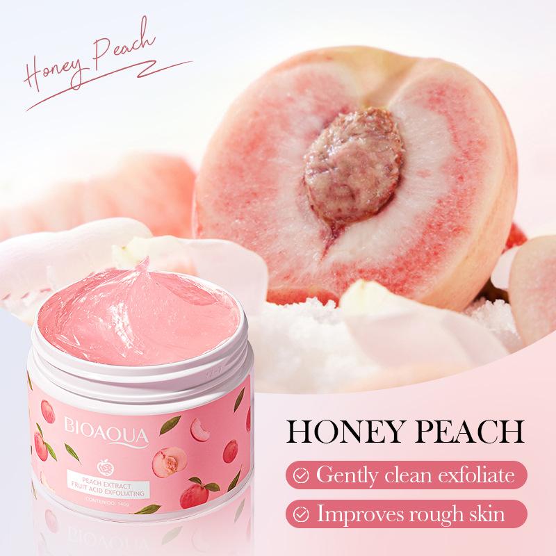 Peach Exfoliator 140g Cleansing Body Scrub