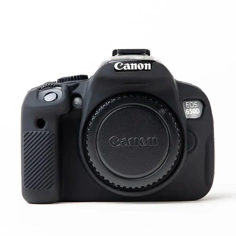 Мягкий силиконовый защитный чехол для кожи для Canon EOS 650D 700D 600D DSLR Camera Bag
