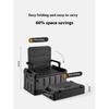 60L Outdoor Storage Box Foldable Storage Box Car Camping Accessories Car Supplies Thickened Storage Box