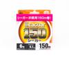 Seaguar Флюорокарбоновая леска 150, длина 150 м, размер 6, 24 фунта (0850)