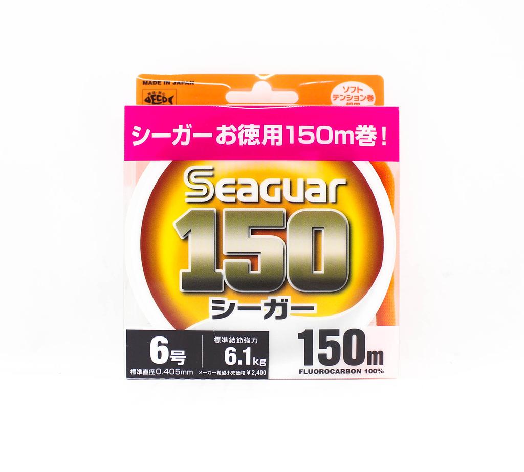 Seaguar Флюорокарбоновая леска 150, длина 150 м, размер 6, 24 фунта (0850)