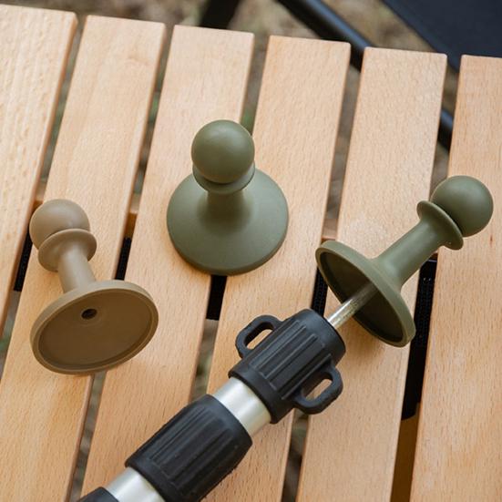 4 шт. Наконечник стойки для тента Защита от молний Колпачок для кемпинга Пешего туризма Навес Тент Укрытие Опорная стойка Наконечник Изоляционный Защитный Аксессуары