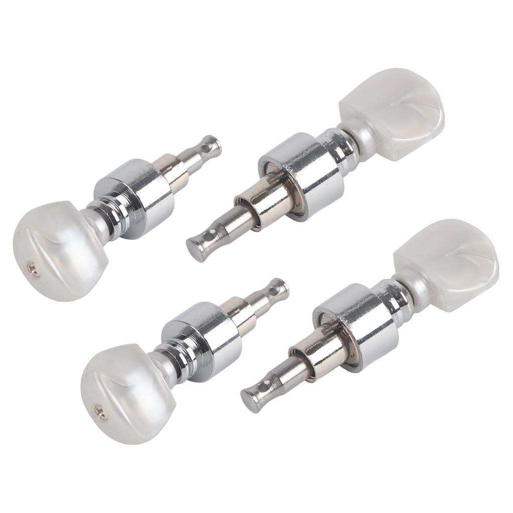 4Pcs Banjo Geared Machine Tuner Pearled Pegs Musical Instrument Accessories HA106
