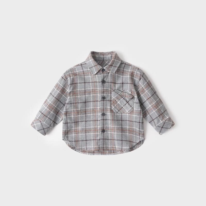 Koala Bibi Kids' Plaid Brushed Cotton Shirt