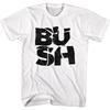 Bush Smashed Logo Men's T Shirt Grunge Alt Rock Band Album Concert Tour Merch
