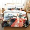 3D Печать Формула Гоночный Автомобиль Удобное Одеяло Пододеяльник Наволочка Постельный Комплект Украшение Детской Спальни Домашний Текстиль
