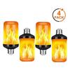 4Pcs LED Flame Lamps 4 Modes Flickering Light Bulb E27 Flame Lights