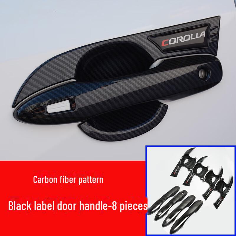 Защитные наклейки на дверные ручки Corolla для моделей 2019–2023 годов — улучшите стиль своего автомобиля с помощью комплекта для модификации наружных дверных ручек.