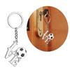 Футбольный брелок чемпионата Европы по футболу, сплав, футбольный брелок для фанатов и коллекционеров, отлично подходит для украшения или подарка