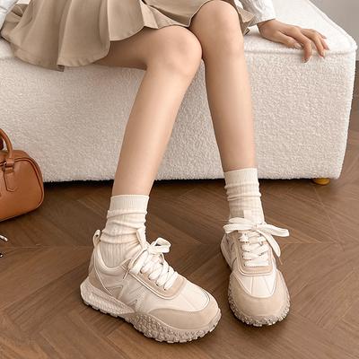 Модные весенне-осенние сетчатые кроссовки на платформе 6,5 см для женщин, новые женские кроссовки для бега класса люкс на мягкой подошве, модная спортивная обувь Zapatos De Mujer