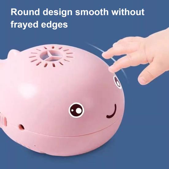 Электрический надувной мяч-кит с 2/4/6 шариками, перезаряжаемый через USB, развивающий подвесной мяч в виде морского животного, интерактивная игрушка для малышей, мальчиков и девочек, подарок