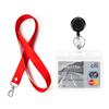 Держатель для именных карточек, брелок, аксессуары для персонала, набор бейджей, ремешок для удостоверения личности, шейный ремешок, держатель для визитных карточек, держатель для ключей Landyard