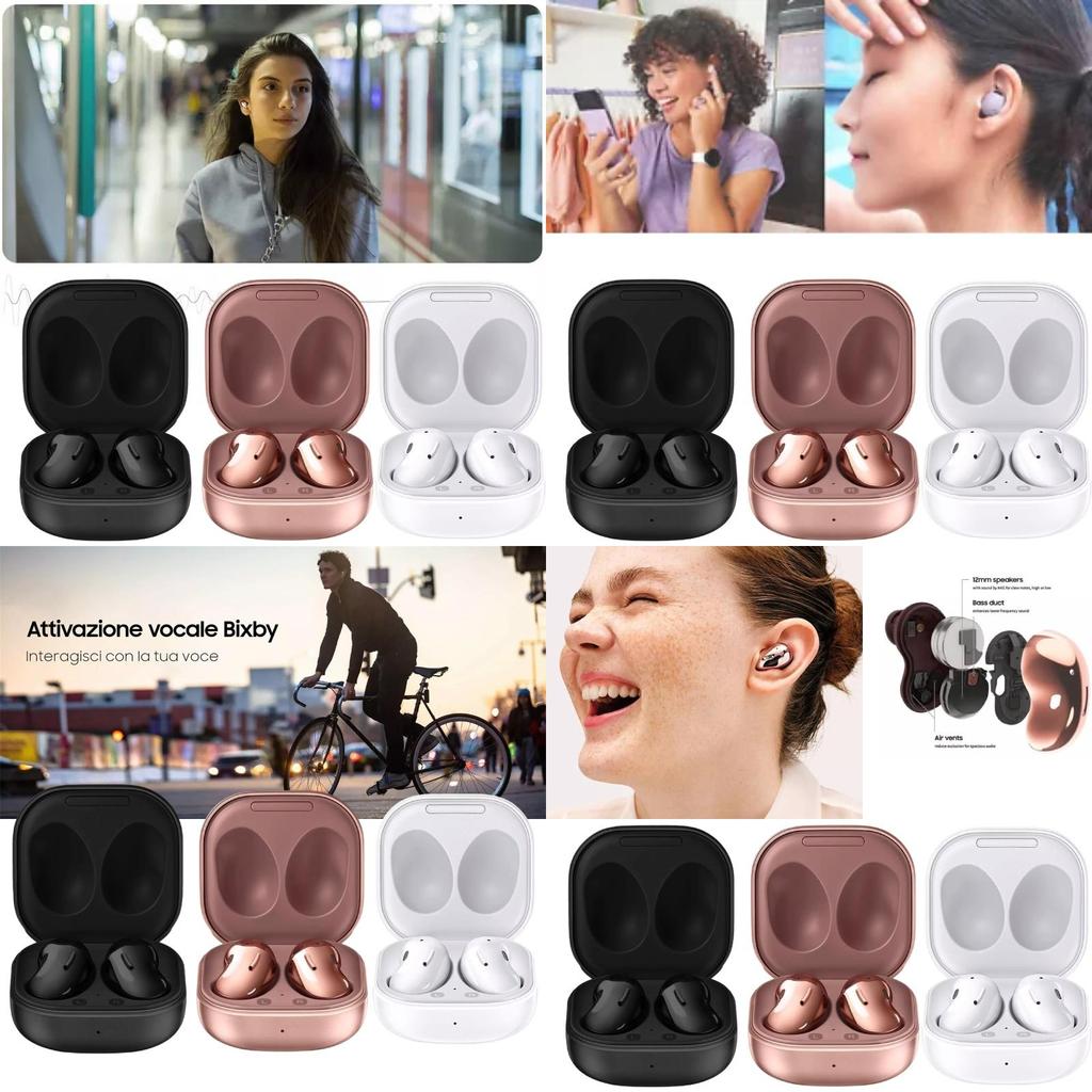 Премиальные TWS-наушники Galaxy Buds Live с Bluetooth 5.0 и беспроводной зарядкой R180