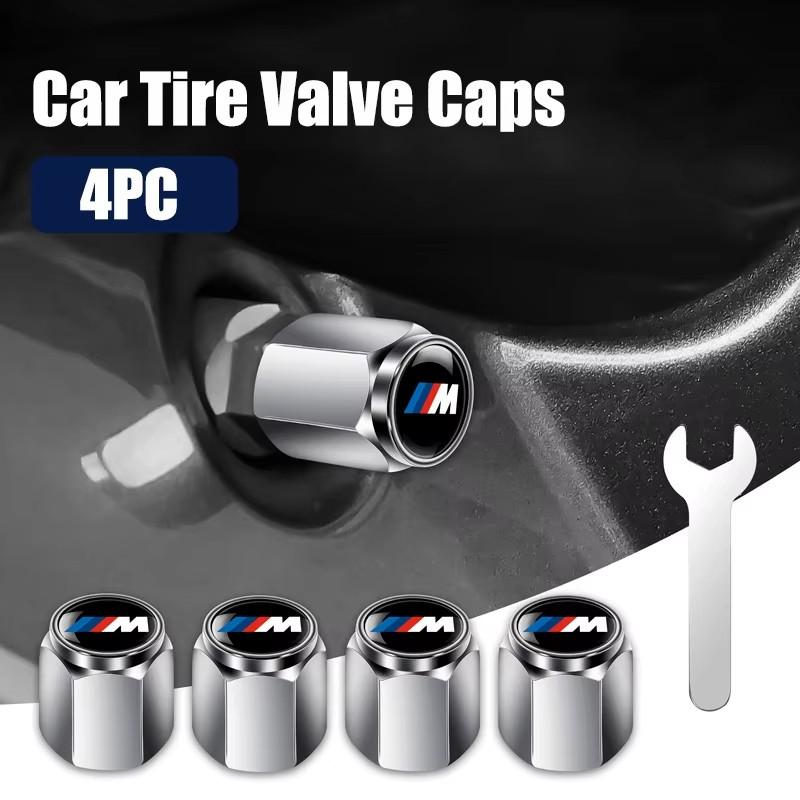 For BMW M Sport E36 E39 E46 E60 E90 F10 F30 G20 G30 X1 X2 X3 X5 X6 Car Wheel Tire Valve Cap Dustproof Cover Accessories DL8