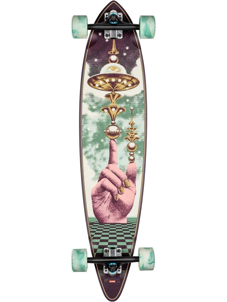 Комплектный скейтборд Globe Pintail 37 Д x Ш WB, The Launcher, 37.5" 8.5" - 26.5"