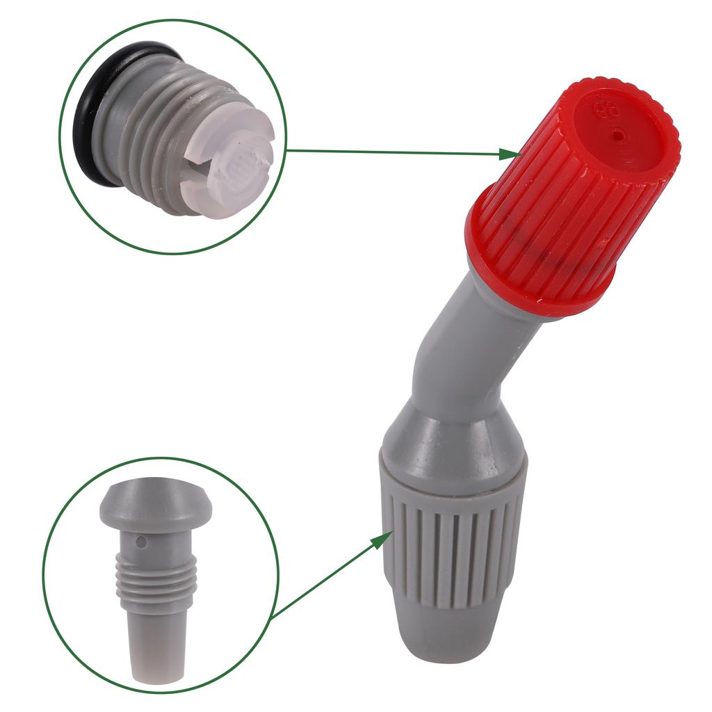 Adjustable Spray Nozzle Watering Sprayer Garden Irrigation System Sprayer Nozzle Part Replacement For Sprayer Lance Misting Head