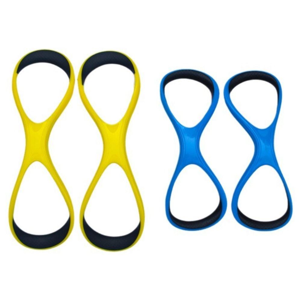 8 Shape Swimming Paddles High Elbow Design Wear Resist Forearm Fulcrum Fin Teaching Auxiliary Practice Correction Webbed Glove 4