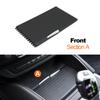 Interior Car Central Console Drink Water Cup Holder Cover Roller Blind Curtain Zipper For BMW X5 X6 E70 E71 E72 2007-2014