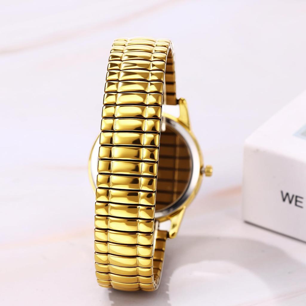 Мужские круглые часы с эластичным ремешком, водостойкие, с арабскими цифрами, аналоговый дисплей из нержавеющей стали, функция календаря, кварцевый механизм, стильные