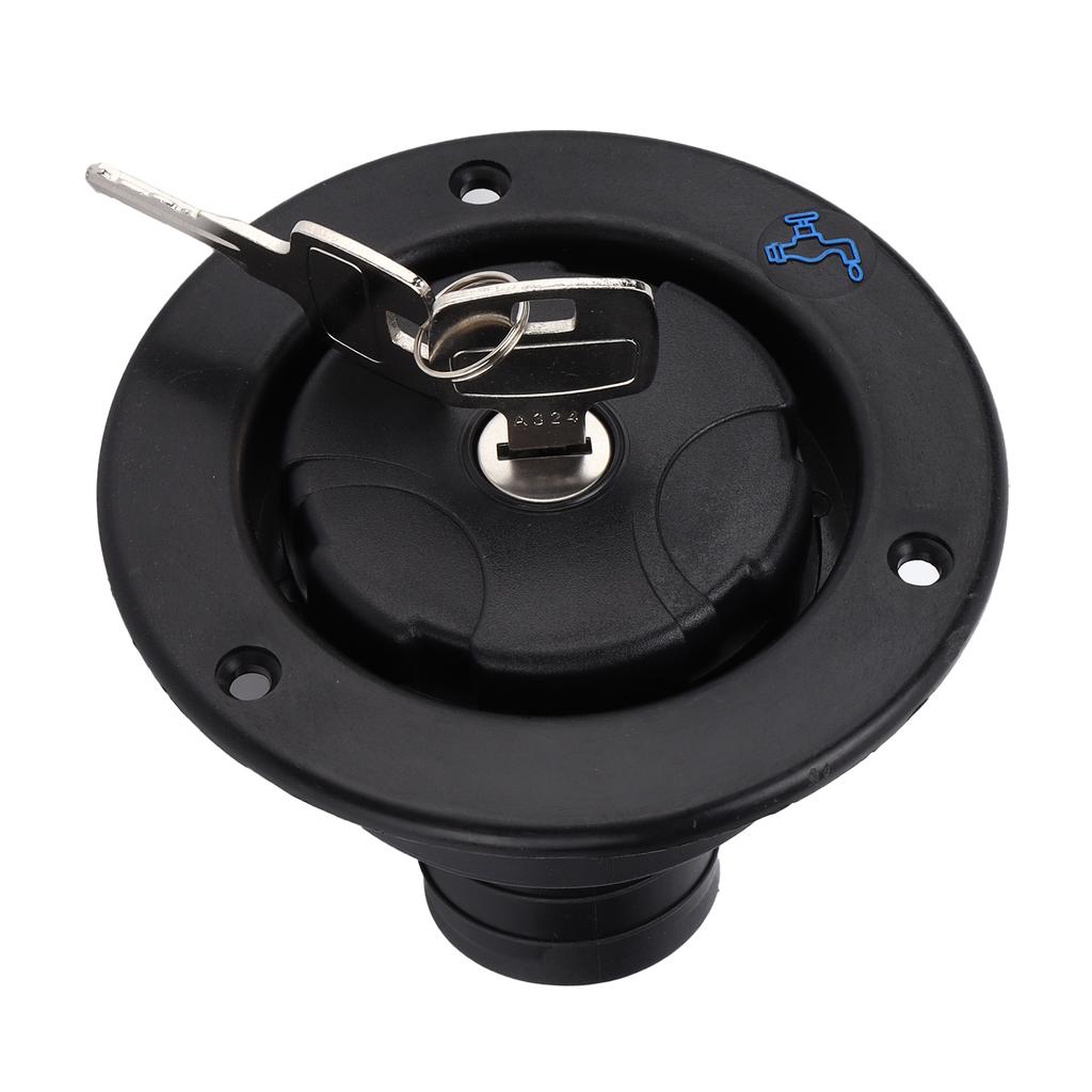 Car Weight Water Fill Hatch Inlet with 2 Keys Replacement for RVs Motorhome Camper Trailer Caravan