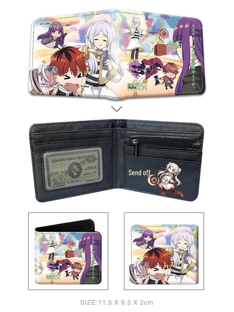 Фрирен: Кошелек для монет 3D-анимация «За гранью конца путешествия» - Стереоскопический рельефный мультяшный дизайн