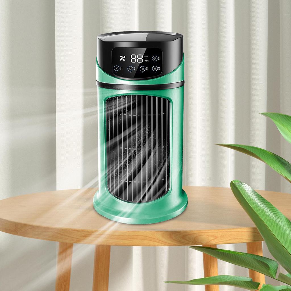 Portable Air Conditioner Adjustable Personal USB Evaporative Cooling Six-fold Water Fan