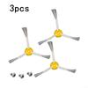 3 Pcs Side Brushes 3* 3pcs/set 3x Accessories Part