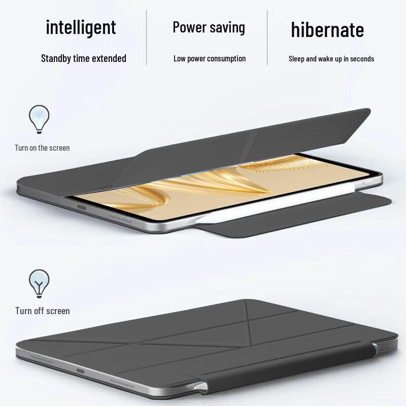 Магнитный съемный чехол для Huawei MatePad Pro 12,2 дюйма со слотом для стилуса