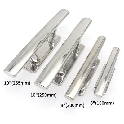 6" 8" 10" Аксессуары для лодок Морские швартовные утки из нержавеющей стали 316 Морские лодки Палубный док Утки Крепеж для яхт