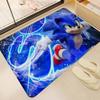 Game S-Sonic Movie Floor Mat Rectangle Anti-slip Home Soft Badmat Front Door Indoor Outdoor Mat Welcome Doormat
