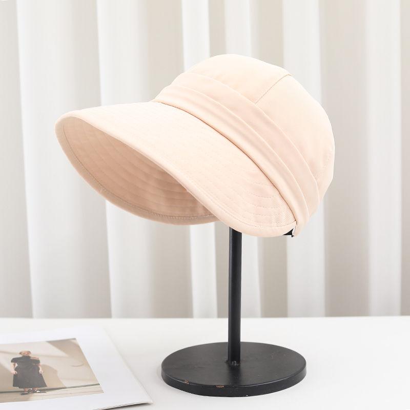 Женская летняя шляпа от солнца, складная шляпа с широкими полями, регулируемые кепки для пляжа, летние кепки для рыбалки с широкими полями