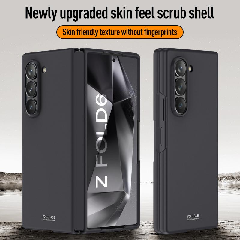Ультратонкий жесткий чехол для телефона из ПК для Samsung Galaxy Z Fold 6, противоударные чехлы Z Fold6