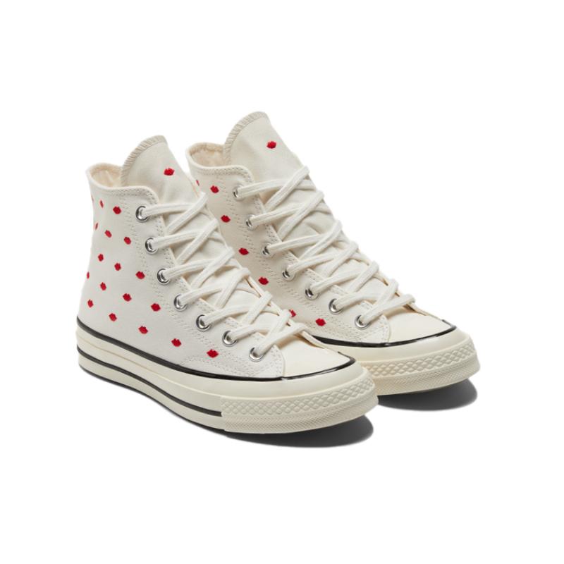 Converse 1970-е Chuck 70 Chuck Taylor All Star Повседневные Высокие Эспадрильи Унисекс Белый Красный