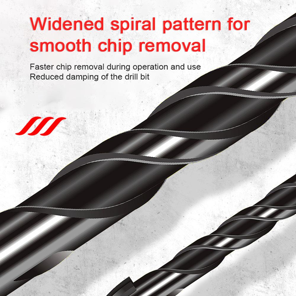 10PCS YG8 Carbide Four-edged Crossdrill Bit Set Marble Ceramic Tile Wall Brick Holes Drilling Accessory Wet-and-dry Dual Use Hole Punching Tool