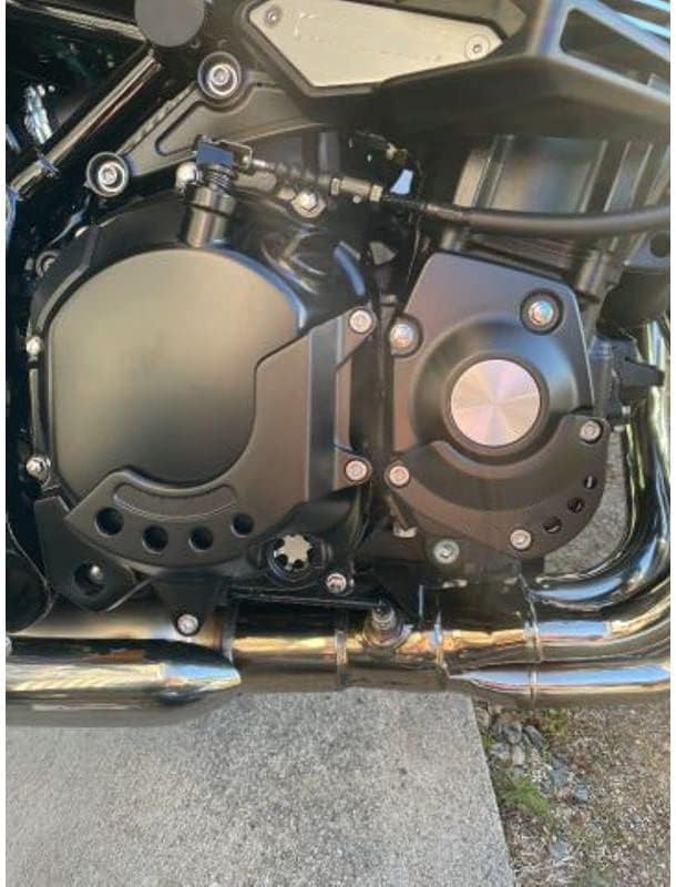 [мотокано] Защита двигателя для Z900 Крышка двигателя Черная Z900RS/Cafe