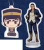 Ichiban Kuji Golden Kamuy Live and Shine Приз I J Chokonokko Акрил Акриловая подставка Танигаки и Брелок,
