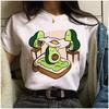 Avocado Vegan Women 3D Printed T Shirt Harajuku Kawaii Cartoon Tshirt 90s Graphic Female Short Sleeve T-shirt Summer Clothe