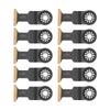 10PCS Set Oscillating Saw Blade Multifunctional Oscillating Multitool Quick Release Saw Blade for