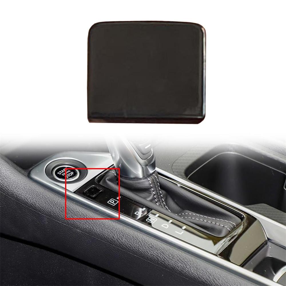 Черная накладка на кнопку разблокировки рычага переключения передач для Nissan Sentra 2020-2024