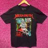 Megadeth Killing Time Crush the World Tour Металлическая футболка M